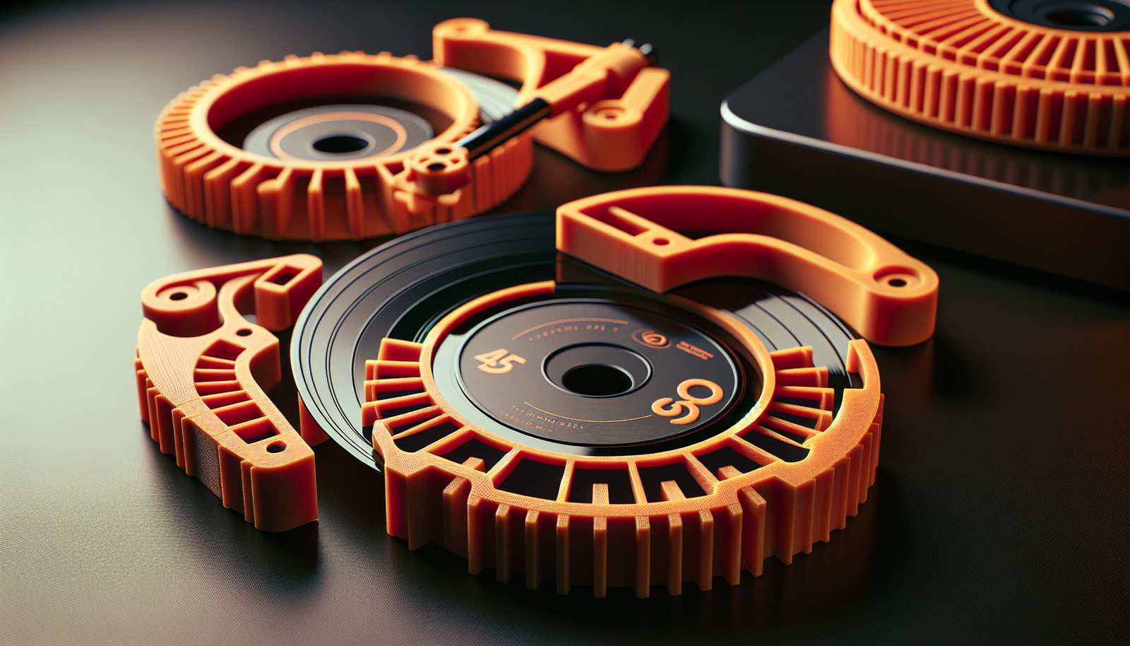 The 3D Printed 45 RPM Adapters That Every Vinyl DJ Actually Wants