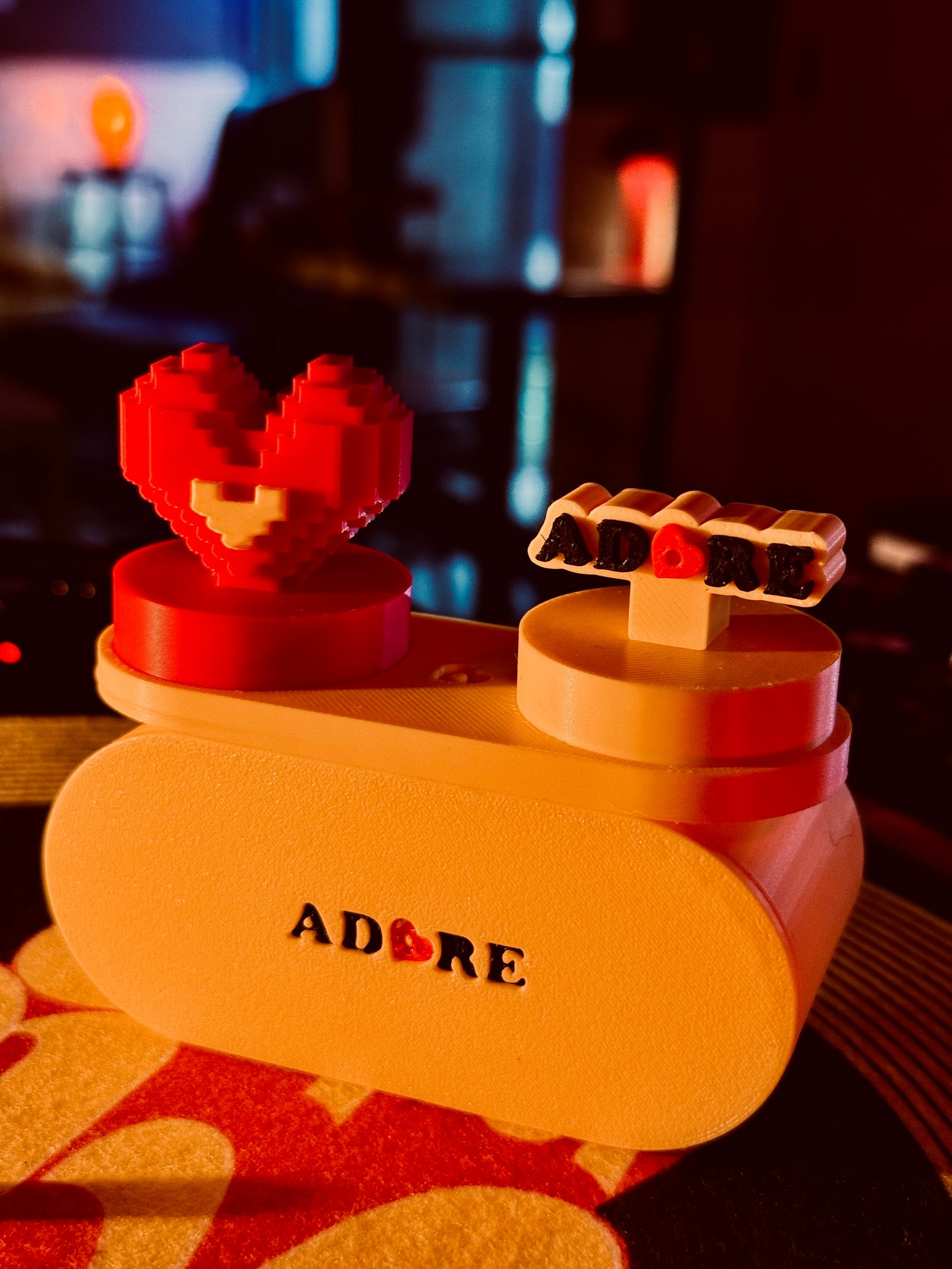 Custom ADORE branded adapter set — personalization in action